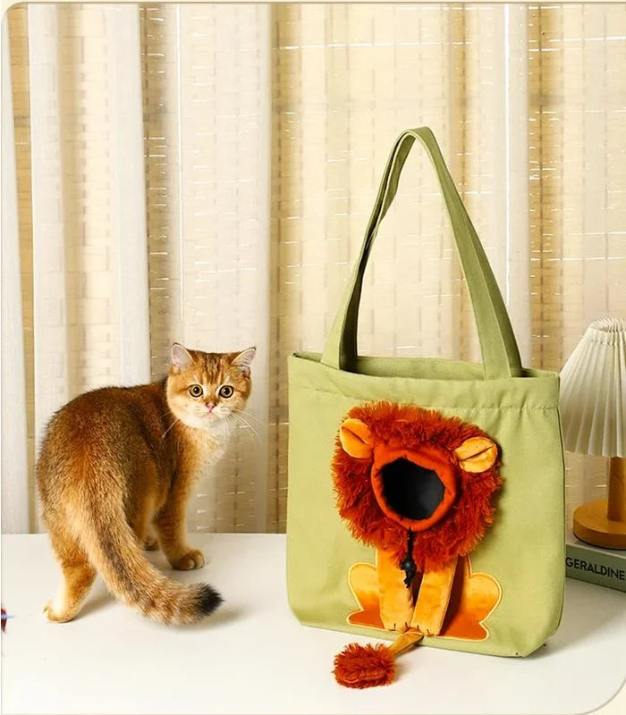 ⏰ sale 49% off everything!🦁Pet Canvas Shoulder Carrying Bag