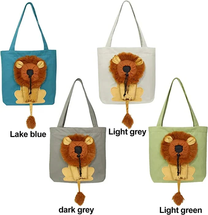 ⏰ sale 49% off everything!🦁Pet Canvas Shoulder Carrying Bag