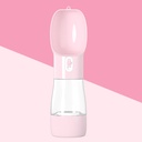 Traveling Out Portable Dog Water Dispenser — 258ml Water + 200g Food, Leak‑Seal, Shoulder Strap