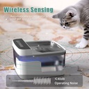 Pet Water Dispenser - Removable Reservoir & Bowl, Durable Plastic Waterer for Cats & Dogs - SKU CJGY2108505