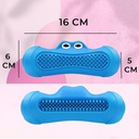 Rubber Crazy Monster Squeaky Dog Chew Toy – Natural Rubber, Textured Dental Surface, Durable for Chewers (All Sizes)