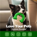 Natural Rubber Horseshoe Chew Toy for Medium & Large Dogs — Durable Training & Fetch Toy
