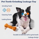 Dog Chew Toys 2-Pack — Toothbrush-Style Cleaning Chew Sticks for Puppies, Small/Medium/Large Dogs