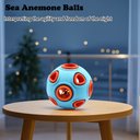 Dog Rubber Ball with Bell Sound, 2-Pack — 2" Interactive Chew & Fetch Toy for Puppies & Small Dogs