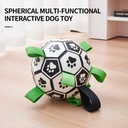 Interactive Dog Football Toy Soccer Ball Inflated Training Toy For Dogs Outdoor Border Collie Balls For Large Dogs Pet Supplies