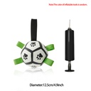 Interactive Dog Football Toy Soccer Ball Inflated Training Toy For Dogs Outdoor Border Collie Balls For Large Dogs Pet Supplies
