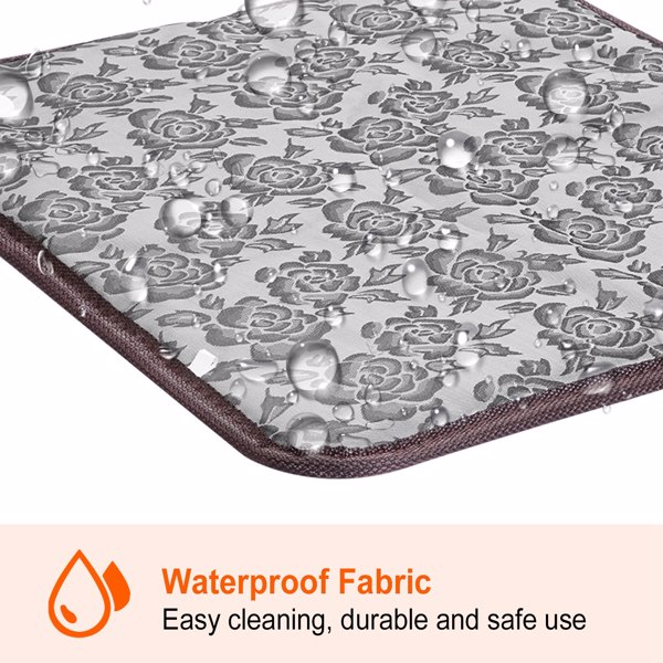 Pet Heating Pad, Waterproof Adjustable Warm Blanket, With Anti Bite Steel Rope Box