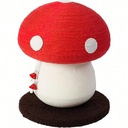 Mushroom Cat Scratching Post Unique Design, Sisal Wrapped, Ideal For Medium And Small Cats, No Assembly Required Cat Stuff Cat Tree Tower Cat Toys