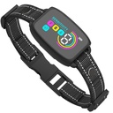 Smart Automatic Anti Barking Dog Collar Rechargeable Bark Stopper Stop Barking HD Digital Display IP67 Waterproof Collar For Dogs Pet Products Black set